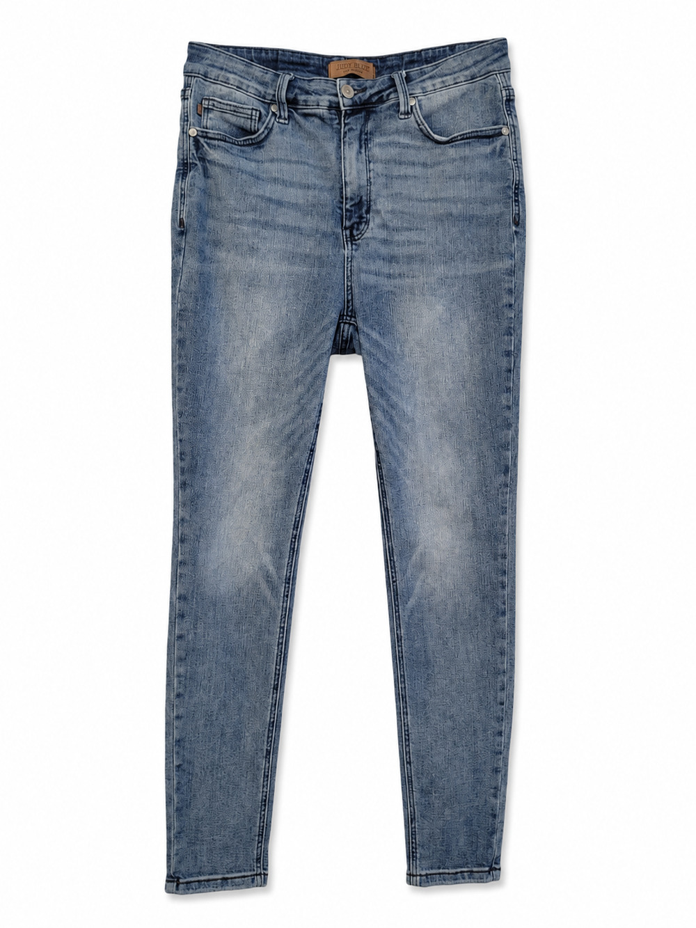 Judy Blue Jeans Womens 13/31 Skinny Stretch Light Wash High Rise Denim Comfort